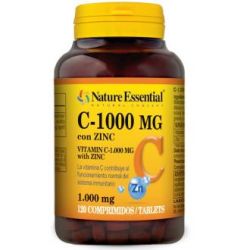 VITAMINA C 1000mg+zinco 120cpr.