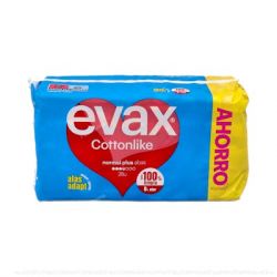 EVAX COMPRESA HIG COTTONLIKE ALAS NORMALE PLUS 28 U