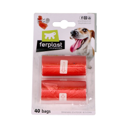 FERPLAST PERRO PA 6720 HIGYENIC BAGS 40 SACCHETTI VET