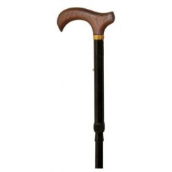 BASTON ALUM PLEG 84-94 CM NERO CONT 16 MM (3421)
