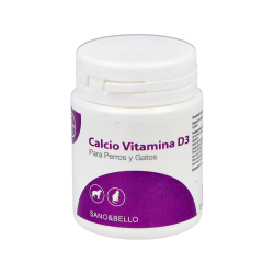 SANO&BELLO CALCIO VITAMINA D3 TAB 60 cpr VET