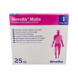 VENDAJE NOVOFIX TUBO ELASTICO RETICOLARE 25M N1 130349