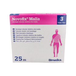 VENDAJE NOVOFIX TUBO ELASTICO RETICULADO 25M N3 130351