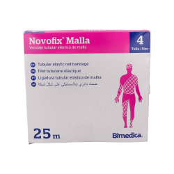 VENDAJE NOVOFIX TUBO ELASTICO RETE 25M N4 130352