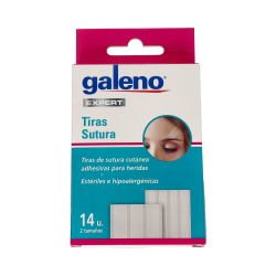 GALENO TIRAS SUTURA 14 STRISCE 2 TAGLIE