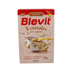 BLEVIT SUPER FIBRA 8 CEREALI E CACAO 500 G