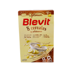 BLEVIT OPTIMUM 8 CEREALI + BANANA 250 GR
