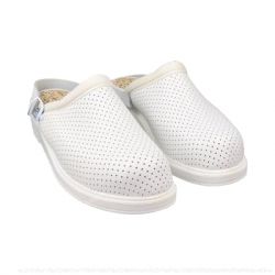 HANKSHOES ZUECO MICROMASSAGGIO 44 BIANCO