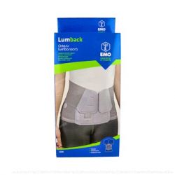 EMO FAJA LUMBOSACRA SEMIRIGDA T/XXL 107-115 CM BG (LS301)