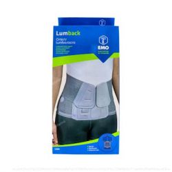 EMO FAJA LOMBOSACRA SEMIRIGIDA T/3XL 115-126 CM BG (LS301)