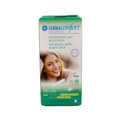 FARMACONFORT TAMPON COTONE SUPE 14 U