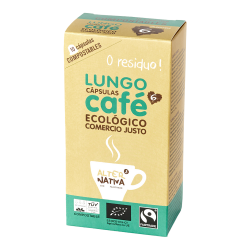 CAFE LONGO 10cps caffè biodegradabile. ECO