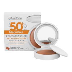 MAQUILLAJE PROTETTIVO SOLARE IN CREMA SPF50+ POLVERA 10G