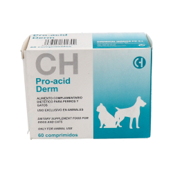 PRO ACID DERM 60 cpr CHEMICAL IBERICA VET