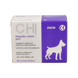 HEPATO CHEM PRO 200/50 60 cpr CHEMICAL IBERICA VET