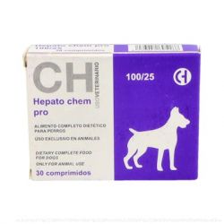 HEPATO CHEM PRO 100/25 30 cpr CHEMICAL IBERICA VET