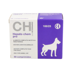 HEPATO CHEM PRO 100/25 60 cpr CHEMICAL IBERICA VET