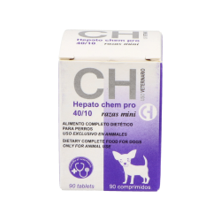HEPATO CHEM PRO 40/10 90 cpr CHEMICAL IBERICA VET