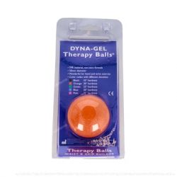BOLA GEL RIABILITAZIONE ARANCIONE DURA (2453)