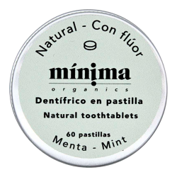 DENTIFRICIO EN PASTILLA MENTA CON FLUOR â?? LATA 60 UNIDADES