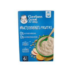 GERBER MULTICEREALI FRUTTA 0% 270 G