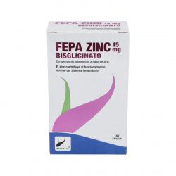 FEPA-ZINC 15mg. 60cps.