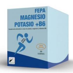 FEPA SPORT magnesio+potassio+B6 arancia 20sbrs.