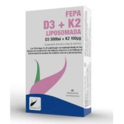 FEPA-VITAMINA D3+K2 liposomato 40cps.