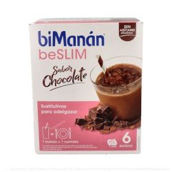 BIMANAN BESLIM FRULLATO CIOCCOLATO 6 SOBRES