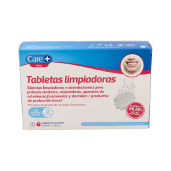 CARE+ TAB STADA PULITO DENTA POSTIZA 30 UN