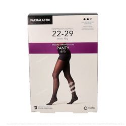 FARMALASTIC PANTY NOR C/PUNT NEGRO T/P T:22-23 P:34-36 CM 1 UN