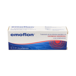 EMOFLON POMADA RETTALE 25 MG