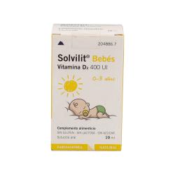 SOLVILIT BEBES VITAMINA D3 400UI FRASCO 10 ML