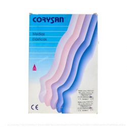 CORYSAN MEDIA COR NOR C/PUNT BEIGE T/EG 26-27 2 UN