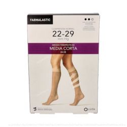 FARMALASTIC MEDIA COR NOR C/PUNT NEGRO T/G P:24-25 T:37-39 CM 2 UN