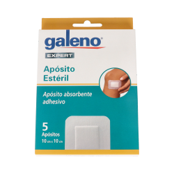 GALENO APOSITO STERILE 10X10CM 5 U