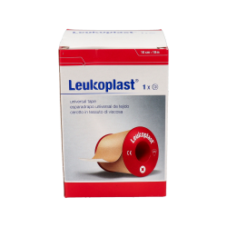 ESPARADRAPO LEUKOPLAST MICROPERF TELA 10 MX10 CM PELLE/BEIGE