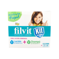 FILVIT KIT TRATTAMENTO LOZIONE+SHAMPOO+CAPPUCCIO+Pettine