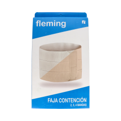 FLEMING FAJA ABDO ELAST VEL. CONT 4 B T/2 100-125CM BLN