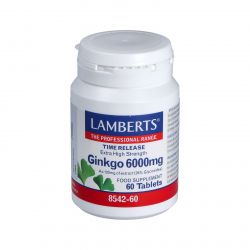 GINKGO BILOBA 6000 Alta Potenza 120mg. 60cpr.