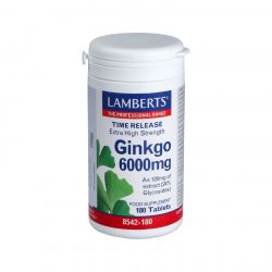 GINKGO BILOBA 6000 Alta Potenza 120mg. 180cpr.