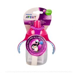 VASO cannuccia e manici viola 210ml +6mesi SCF796/02