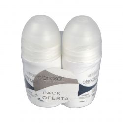 CLENOSAN DUPLO deodorante roll-on 2x75ml.