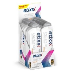 ETIXX isotonic energy gel gusto arancia 12ud.