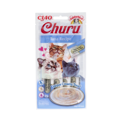 CHURU RICETTA DI TONNO 1 BUSTA 4 STICKS DI 14G SNACK VET