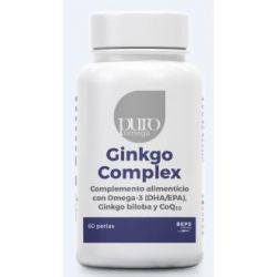 PURO OMEGA GINKGO COMPLEX DHA/EPA Q10 60perle