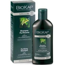 BIOKAP shampoo purificante 200ml. BIO
