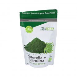 CHLORELLA SPIRULINA RAW 200gr. BIO