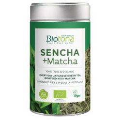 SENCHA+MATCHA tè verde 70gr. BIO VEGAN