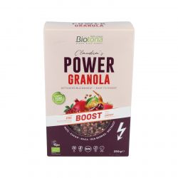 POWER GRANOLA BOOST muesli 250gr. BIO VEGANO
